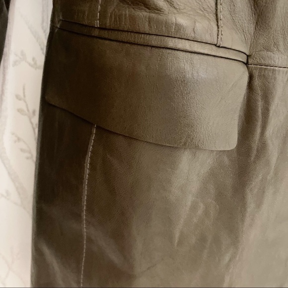 LAFAYETTE 148 New York Granite Leather Jacket NWT - Picture 5 of 13